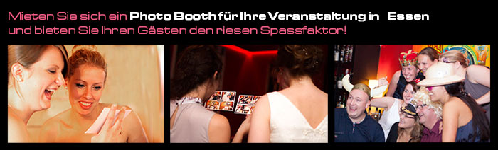 Ordern Sie für Ihr Event in Essen ein Photo Booth.