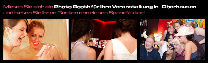 Buchen Sie für Ihre Veranstaltung in Oberhausen ein Photo Booth.