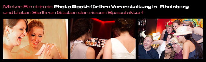 Ordern Sie für Ihre Veranstaltung in Rheinberg ein Photobooth.